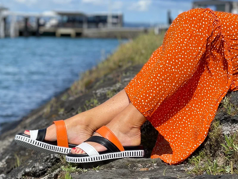 Women's Sandals with a Wedge Heel and a Tassel Detail in Orange for a Trendy Look Women's Sandals with a Wedge Heel and a Tassel Detail in Orange for a Trendy Look Women's Sandals with a Wedge Heel and a Tassel Detail in Orange for a Trendy Look Chrissie Bionic available in 2 colours