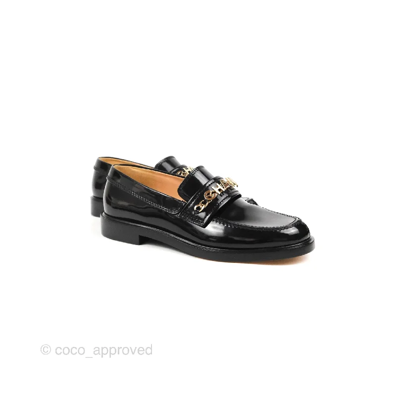 Women's Premium Leather Tassel Loafers in Dark Brown for a Classic Office Look Women's Strappy Gladiator Sandals with Buckle Closures in Tan for a Boho Look Chanel Patent Calfskin Black Loafers 21S Size 37.5 Women's Premium Leather Tassel Loafers in Dark Brown for a Classic Office Look Women's Strappy Gladiator Sandals with Buckle Closures in Tan for a Boho Look Chanel Patent Calfskin Black Loafers 21S Size 37.5