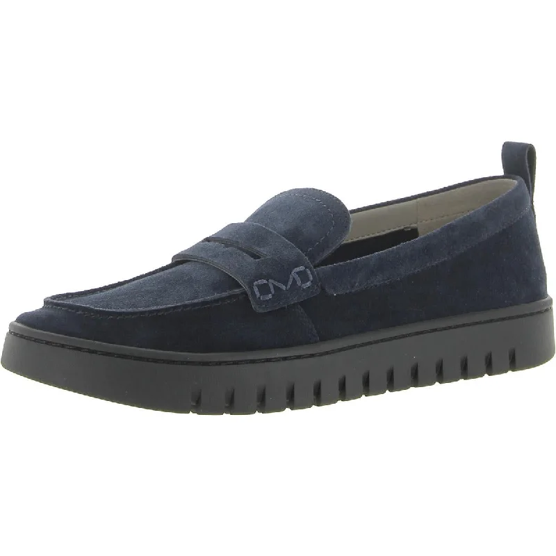 navy suede