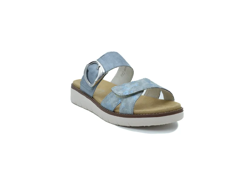 Women's Sandals with a Glitter - Coated Strap in Gold for a Sparkly Summer Outfit Women's Sandals with a Glitter - Coated Strap in Gold for a Sparkly Summer Outfit Women's Sandals with a Glitter - Coated Strap in Gold for a Sparkly Summer Outfit REMONTE D204812