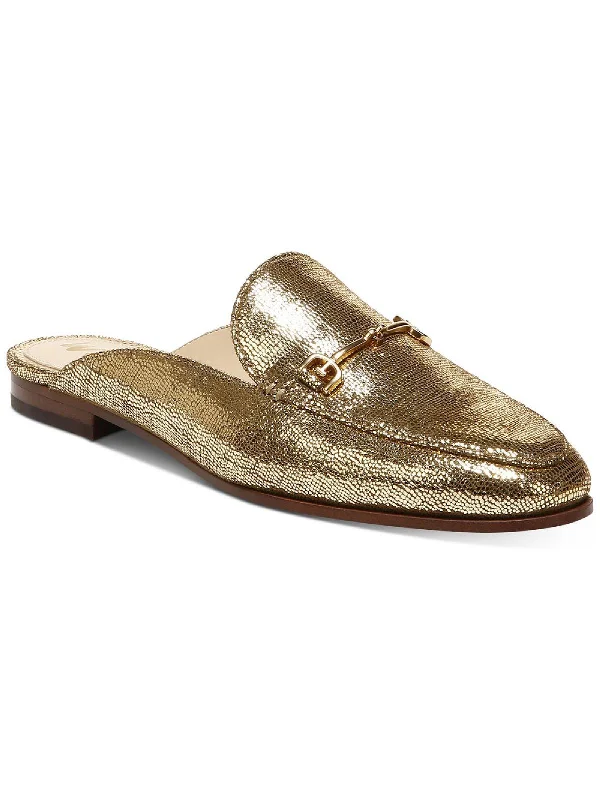 gold disco leather