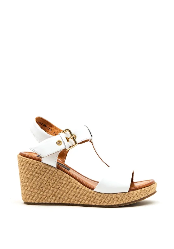 Women's Cork - Soled Espadrille Sandals with a Rope - Trimmed Upper in Navy for a Summer Vibe Women's Cork - Soled Espadrille Sandals with a Rope - Trimmed Upper in Navy for a Summer Vibe Women's Cork - Soled Espadrille Sandals with a Rope - Trimmed Upper in Navy for a Summer Vibe Dubarry Womens Italia Leather Wedged Heel Sandals, White