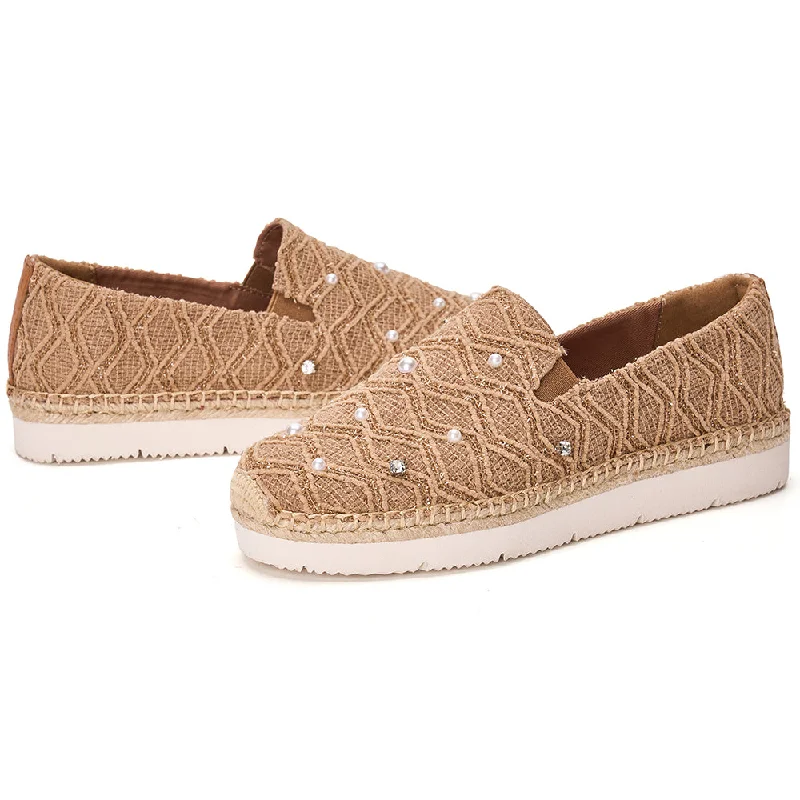Women's Bow - Embellished Loafers in Red for a Feminine Touch Women's Bow - Embellished Loafers in Red for a Feminine Touch Handmade Women’s Slip-On Espadrille Fabric Loafers Platform-52131W Women's Bow - Embellished Loafers in Red for a Feminine Touch Women's Bow - Embellished Loafers in Red for a Feminine Touch Handmade Women’s Slip-On Espadrille Fabric Loafers Platform-52131W