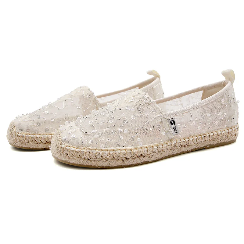 Women's Embroidered Floral Pattern Loafers in Beige for a Spring - Inspired Outfit Women's Embroidered Floral Pattern Loafers in Beige for a Spring - Inspired Outfit Handmade Women’s Slip-On Espadrille Mesh Loafers Flats in White-05710W Women's Embroidered Floral Pattern Loafers in Beige for a Spring - Inspired Outfit Women's Embroidered Floral Pattern Loafers in Beige for a Spring - Inspired Outfit Handmade Women’s Slip-On Espadrille Mesh Loafers Flats in White-05710W