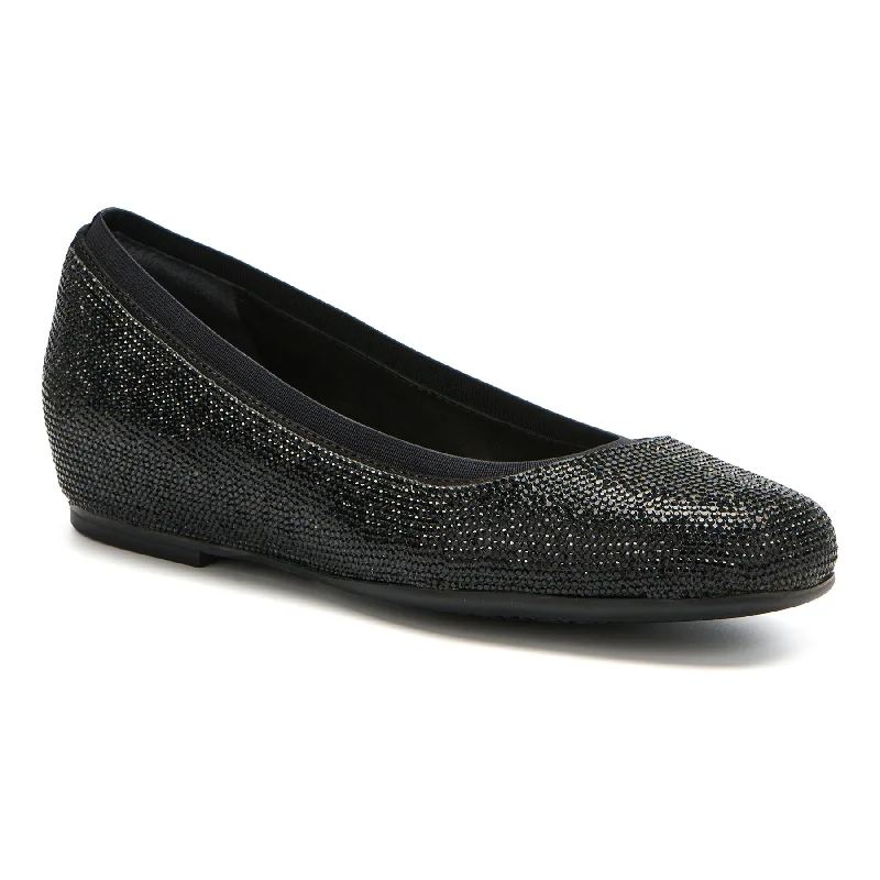 Women's Metallic Foil - Finish Loafers in Gold for a Glamorous Night Out Cadence Ballet Women's Metallic Foil - Finish Loafers in Gold for a Glamorous Night Out Cadence Ballet