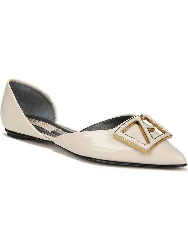 Women's Metallic Foil - Finish Loafers in Gold for a Glamorous Night Out Hadley Womens Patent Slip On D'Orsay Women's Metallic Foil - Finish Loafers in Gold for a Glamorous Night Out Hadley Womens Patent Slip On D'Orsay