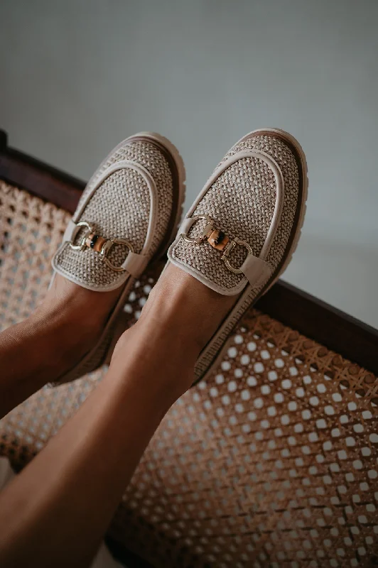 Women's Memory Foam Insole Loafers in Pink for Added Comfort Women's Cork - Soled Espadrille Sandals with a Rope - Trimmed Upper in Navy for a Summer Vibe Favella loafers I Beige Women's Memory Foam Insole Loafers in Pink for Added Comfort Women's Cork - Soled Espadrille Sandals with a Rope - Trimmed Upper in Navy for a Summer Vibe Favella loafers I Beige