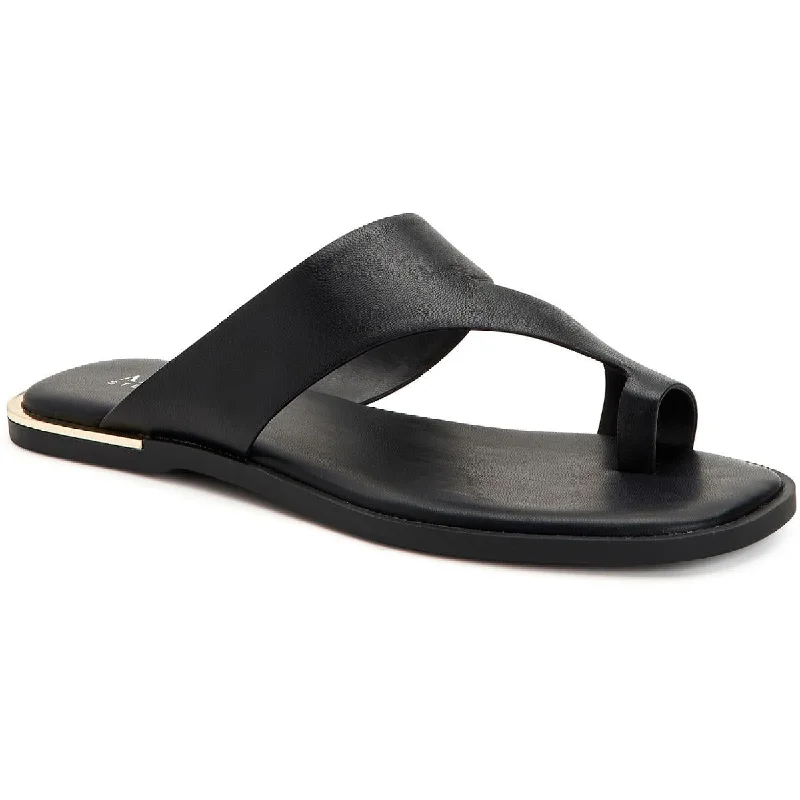 Women's Sandals with a Wedge Heel and a Tassel Detail in Orange for a Trendy LookAlfani Womens Freddee Leather Open Toe Flats Women's Sandals with a Wedge Heel and a Tassel Detail in Orange for a Trendy LookAlfani Womens Freddee Leather Open Toe Flats