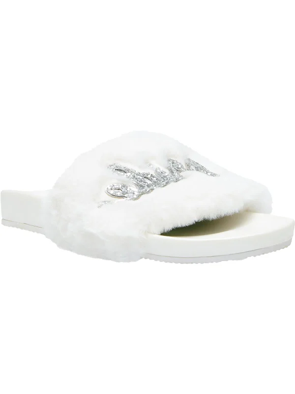 Women's Sandals with a Glitter - Coated Strap in Gold for a Sparkly Summer OutfitAlice Womens Bride Glitter Pool Slides Women's Sandals with a Glitter - Coated Strap in Gold for a Sparkly Summer OutfitAlice Womens Bride Glitter Pool Slides