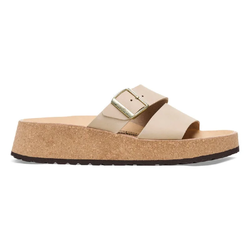 Child - Friendly Women's Sandals with a Secure Buckle in Purple for Moms on the GoBirkenstock Almina Nubuck Leather / Sandcastle Child - Friendly Women's Sandals with a Secure Buckle in Purple for Moms on the GoBirkenstock Almina Nubuck Leather / Sandcastle
