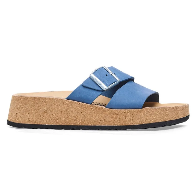 Child - Friendly Women's Sandals with a Secure Buckle in Purple for Moms on the GoBirkenstock Women's Almina Nubuck Leather / Elemental Blue Child - Friendly Women's Sandals with a Secure Buckle in Purple for Moms on the GoBirkenstock Women's Almina Nubuck Leather / Elemental Blue