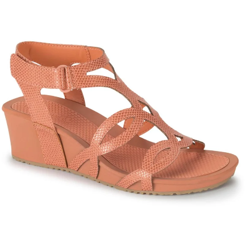 Anti - Slip Women's Sandals with a Grooved Sole in Green for Outdoor AdventuresBaretraps Womens Raeanne Faux Leather Strappy Wedge Sandals Anti - Slip Women's Sandals with a Grooved Sole in Green for Outdoor AdventuresBaretraps Womens Raeanne Faux Leather Strappy Wedge Sandals