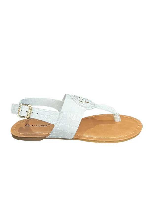 Plus Size Women's Wide - Width Platform Sandals in Black for Added Comfort and HeightBright Light Flip Flops In White Plus Size Women's Wide - Width Platform Sandals in Black for Added Comfort and HeightBright Light Flip Flops In White