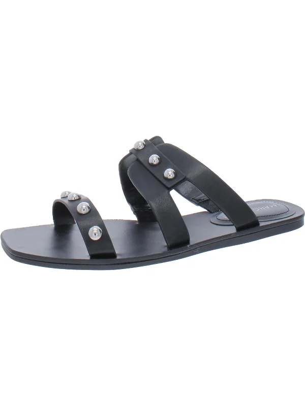 Women's Ankle - Strap Sandals with a Block Heel in Red for a Sophisticated StyleBurlina Womens Faux Leather Studded Flip-Flops Women's Ankle - Strap Sandals with a Block Heel in Red for a Sophisticated StyleBurlina Womens Faux Leather Studded Flip-Flops