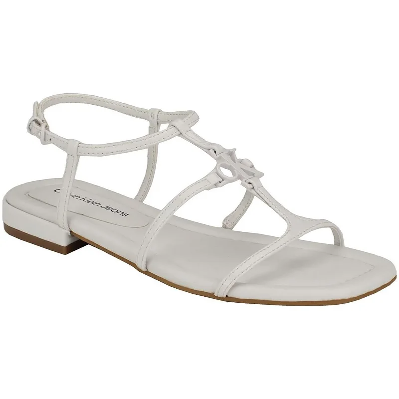 Women's Thong Sandals with a Beaded Design in Multicolor for a Beachy AestheticCalvin Klein Jeans Womens Sindy Faux Leather Flat T-Strap Sandals Women's Thong Sandals with a Beaded Design in Multicolor for a Beachy AestheticCalvin Klein Jeans Womens Sindy Faux Leather Flat T-Strap Sandals