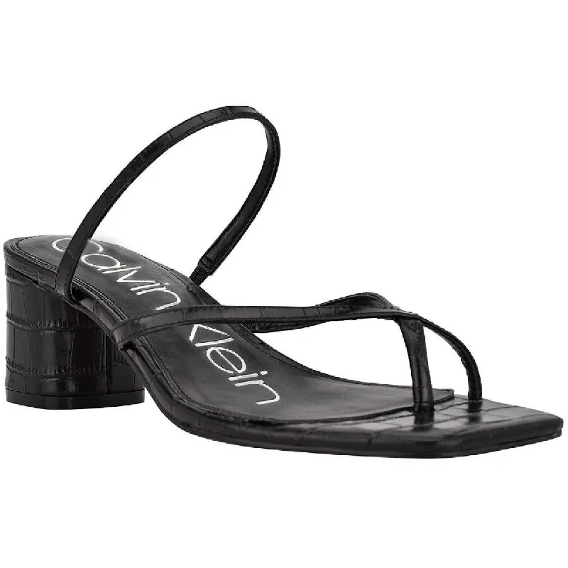 Orthopedic Women's Sandals with Arch Support in Gray for Foot HealthCalvin Klein Womens Becca Leather Toe Loop Heels Orthopedic Women's Sandals with Arch Support in Gray for Foot HealthCalvin Klein Womens Becca Leather Toe Loop Heels
