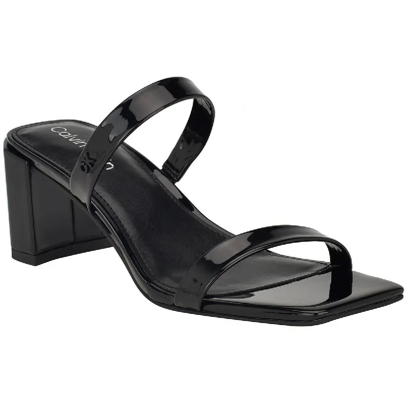 Women's Cork - Soled Espadrille Sandals with a Rope - Trimmed Upper in Navy for a Summer VibeCalvin Klein Womens KATER Square Toe Slip On Block Heel Women's Cork - Soled Espadrille Sandals with a Rope - Trimmed Upper in Navy for a Summer VibeCalvin Klein Womens KATER Square Toe Slip On Block Heel