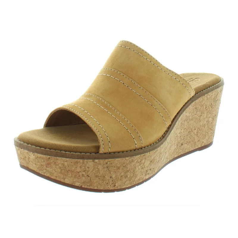 Sustainable Women's Recycled Material Sandals in Beige for Eco - Conscious ShoppersClarks Womens Aisley Lily Suede Casual Wedge Sandals Sustainable Women's Recycled Material Sandals in Beige for Eco - Conscious ShoppersClarks Womens Aisley Lily Suede Casual Wedge Sandals