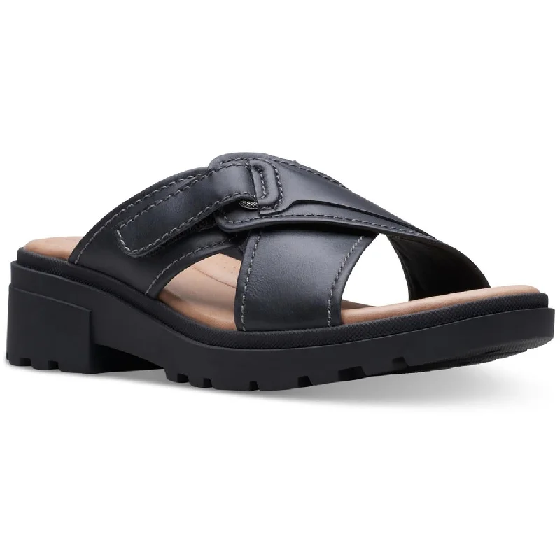 Sustainable Women's Recycled Material Sandals in Beige for Eco - Conscious ShoppersClarks Womens Coast Cross Leather Crisscross Wedge Sandals Sustainable Women's Recycled Material Sandals in Beige for Eco - Conscious ShoppersClarks Womens Coast Cross Leather Crisscross Wedge Sandals