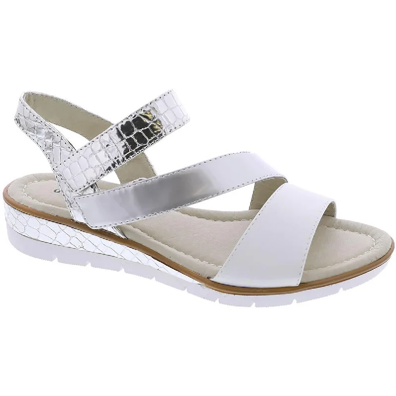 Plus Size Women's Wide - Width Platform Sandals in Black for Added Comfort and HeightDavid Tate Womens Byblos Leather Animal Print Slingback Sandals Plus Size Women's Wide - Width Platform Sandals in Black for Added Comfort and HeightDavid Tate Womens Byblos Leather Animal Print Slingback Sandals