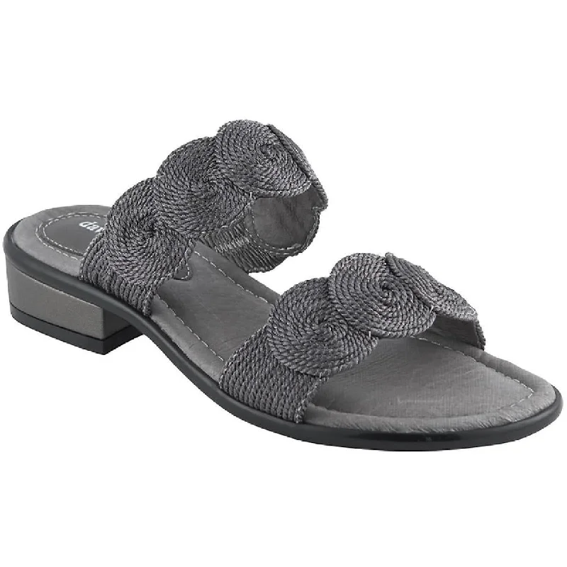Elastic - Strap Women's Sandals with a Padded Toe in Teal for Easy On - and - OffDavid Tate Womens Honey Slip-on Casual Slide Sandals Elastic - Strap Women's Sandals with a Padded Toe in Teal for Easy On - and - OffDavid Tate Womens Honey Slip-on Casual Slide Sandals