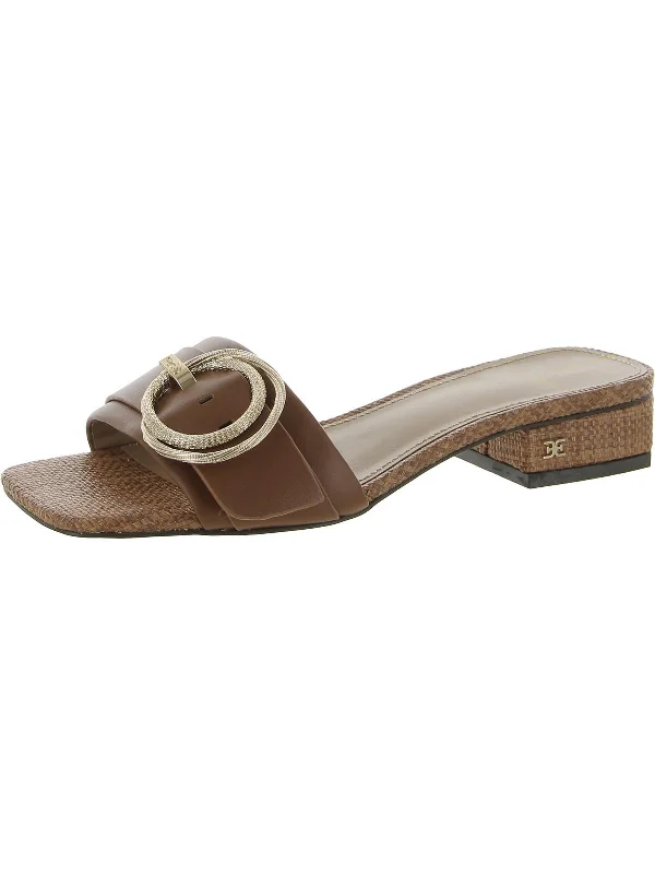 Shock - Absorbing Women's Sandals with a Soft Insole in Black for Active LifestylesDelfi Womens Leather Slip On Slide Sandals Shock - Absorbing Women's Sandals with a Soft Insole in Black for Active LifestylesDelfi Womens Leather Slip On Slide Sandals