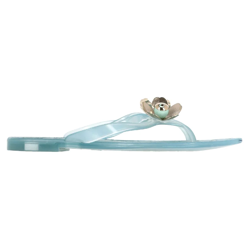 Lightweight Women's Mesh - Paneled Sandals in Yellow for BreathabilityDior Flower Detail Flip Flops in Light Blue Plastic Lightweight Women's Mesh - Paneled Sandals in Yellow for BreathabilityDior Flower Detail Flip Flops in Light Blue Plastic