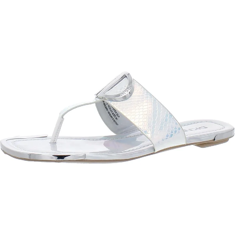 Women's Ankle - Strap Sandals with a Block Heel in Red for a Sophisticated StyleDKNY Womens Thong Flats Thong Sandals Women's Ankle - Strap Sandals with a Block Heel in Red for a Sophisticated StyleDKNY Womens Thong Flats Thong Sandals