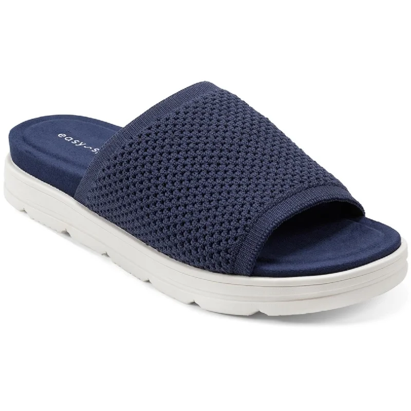 Shock - Absorbing Women's Sandals with a Soft Insole in Black for Active LifestylesEasy Spirit Womens SIENA2 Lightweight Comfy Slide Sandals Shock - Absorbing Women's Sandals with a Soft Insole in Black for Active LifestylesEasy Spirit Womens SIENA2 Lightweight Comfy Slide Sandals