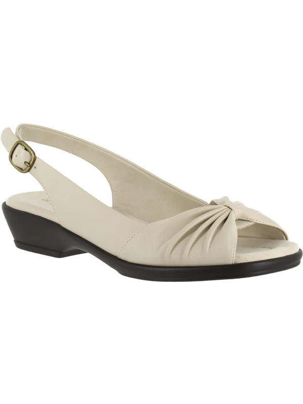 Women's Flat Slide Sandals with a Memory Foam Insole in White for All - Day ComfortFantasia Womens Open Toe Ankle Strap Slingback Sandals Women's Flat Slide Sandals with a Memory Foam Insole in White for All - Day ComfortFantasia Womens Open Toe Ankle Strap Slingback Sandals