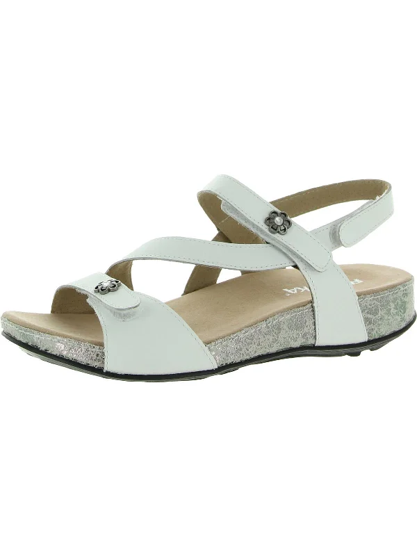 Elastic - Strap Women's Sandals with a Padded Toe in Teal for Easy On - and - OffFidschi 54 Womens Leather Strappy Slingback Sandals Elastic - Strap Women's Sandals with a Padded Toe in Teal for Easy On - and - OffFidschi 54 Womens Leather Strappy Slingback Sandals
