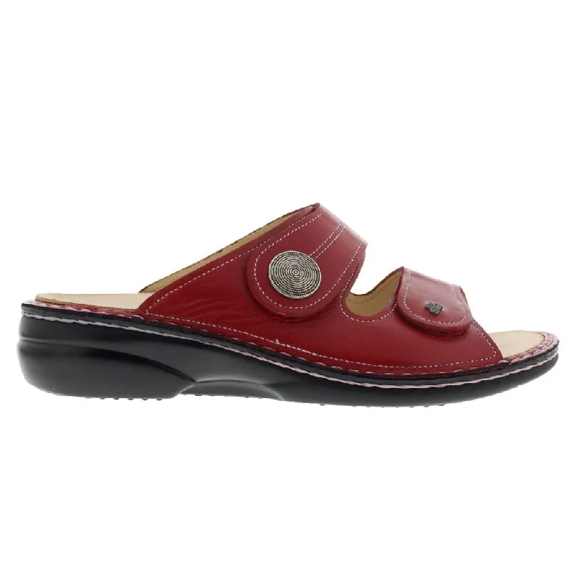 Child - Friendly Women's Sandals with a Secure Buckle in Purple for Moms on the GoSansibar Leather Women's Slip-On Sandals Child - Friendly Women's Sandals with a Secure Buckle in Purple for Moms on the GoSansibar Leather Women's Slip-On Sandals