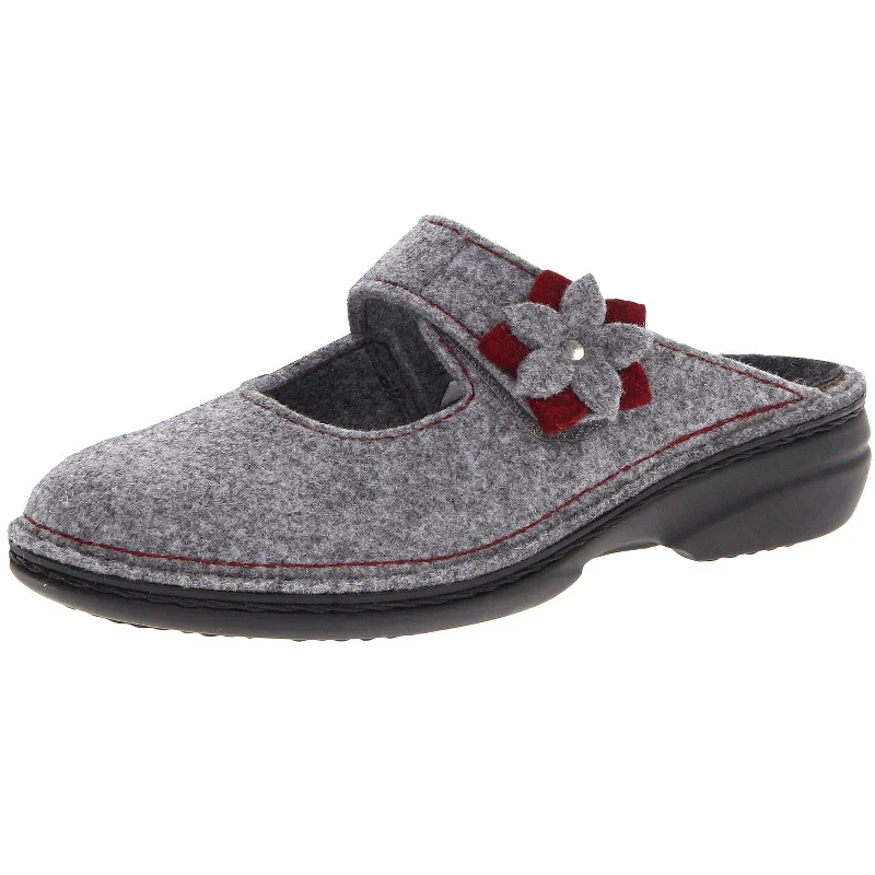 Elastic - Strap Women's Sandals with a Padded Toe in Teal for Easy On - and - OffArlberg Felt Women's Slip-On Sandals Elastic - Strap Women's Sandals with a Padded Toe in Teal for Easy On - and - OffArlberg Felt Women's Slip-On Sandals