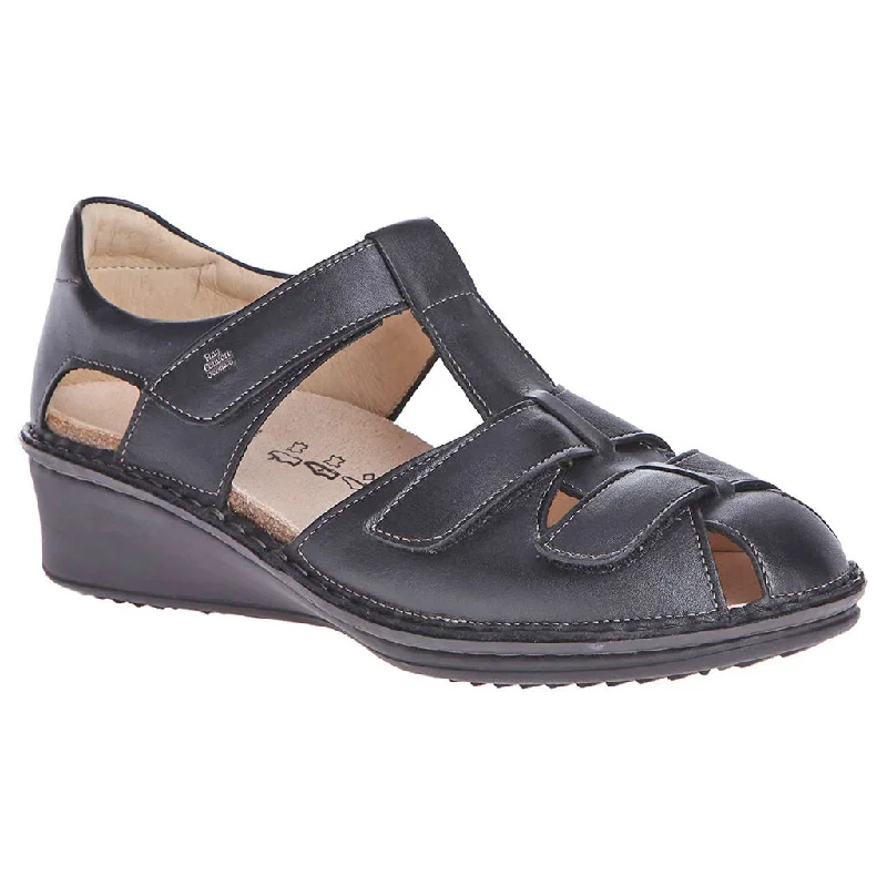 Elastic - Strap Women's Sandals with a Padded Toe in Teal for Easy On - and - OffFunen Leather Women's Sandals Elastic - Strap Women's Sandals with a Padded Toe in Teal for Easy On - and - OffFunen Leather Women's Sandals