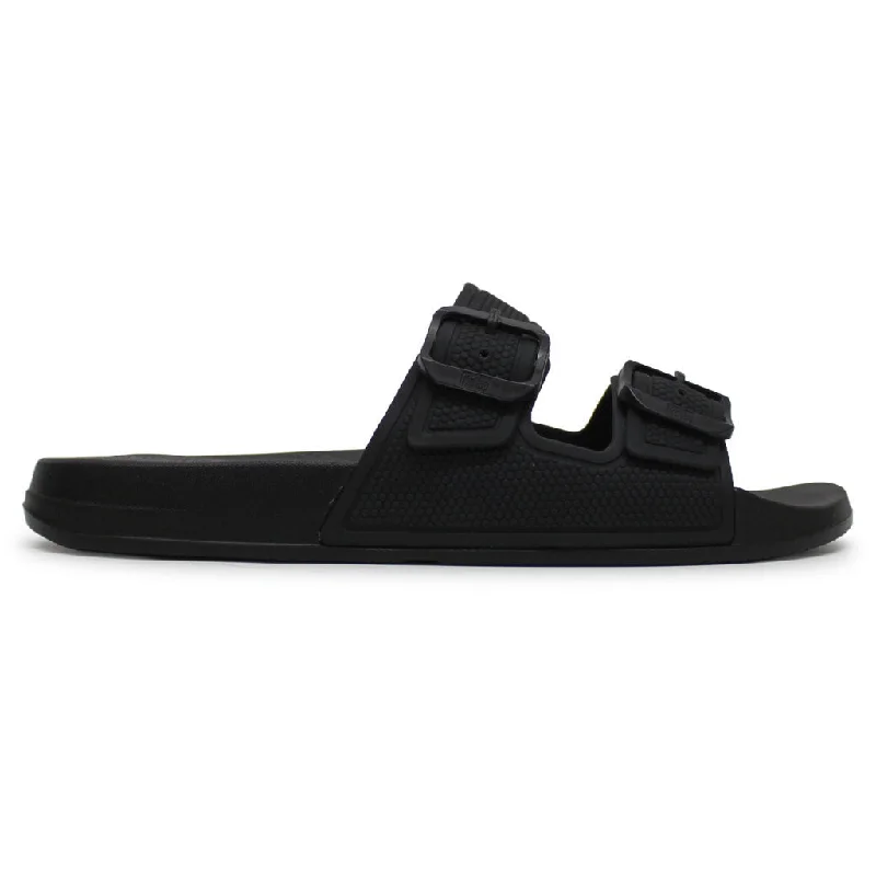 Women's Ankle - Strap Sandals with a Block Heel in Red for a Sophisticated StyleIqushion Synthetic Women's Two Bar Buckle Sandals Women's Ankle - Strap Sandals with a Block Heel in Red for a Sophisticated StyleIqushion Synthetic Women's Two Bar Buckle Sandals