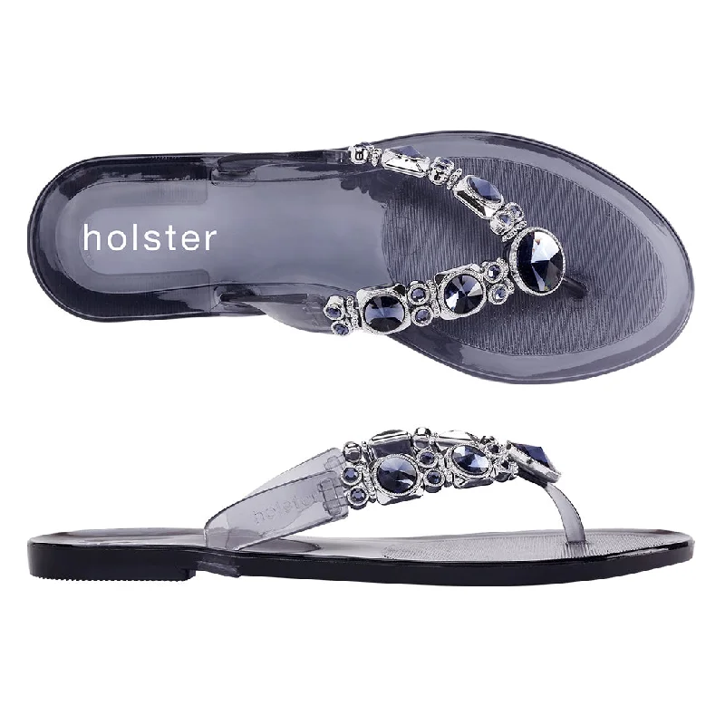 Lightweight Women's Mesh - Paneled Sandals in Yellow for BreathabilityGlam - Clear Midnight Blue Lightweight Women's Mesh - Paneled Sandals in Yellow for BreathabilityGlam - Clear Midnight Blue