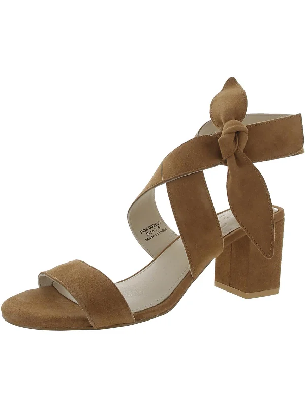 Child - Friendly Women's Sandals with a Secure Buckle in Purple for Moms on the GoHether Womens Suede Round Toe Block Heel Child - Friendly Women's Sandals with a Secure Buckle in Purple for Moms on the GoHether Womens Suede Round Toe Block Heel
