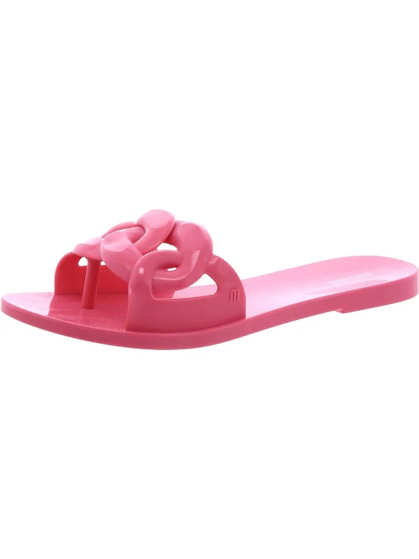 Orthopedic Women's Sandals with Arch Support in Gray for Foot HealthJellychain Womens Chain Slide Jelly Sandals Orthopedic Women's Sandals with Arch Support in Gray for Foot HealthJellychain Womens Chain Slide Jelly Sandals