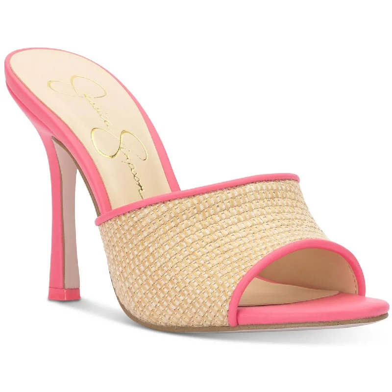 Women's Sandals with a Floral - Printed Upper in Pink for a Feminine Spring LookJessica Simpson Womens Kaveri Woven Slip On Slide Sandals Women's Sandals with a Floral - Printed Upper in Pink for a Feminine Spring LookJessica Simpson Womens Kaveri Woven Slip On Slide Sandals