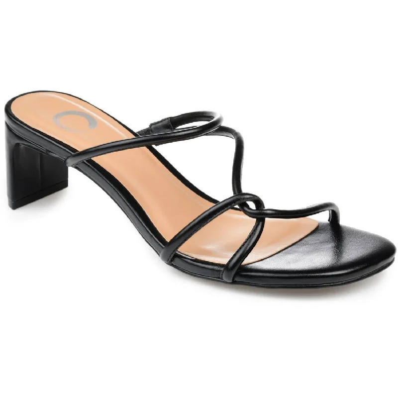 Sustainable Women's Recycled Material Sandals in Beige for Eco - Conscious ShoppersJournee Collection Womens Rianne Dressy Slip On Heels Sustainable Women's Recycled Material Sandals in Beige for Eco - Conscious ShoppersJournee Collection Womens Rianne Dressy Slip On Heels