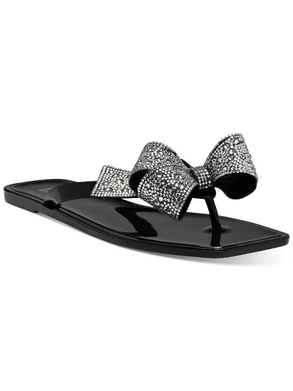 Plus Size Women's Wide - Width Platform Sandals in Black for Added Comfort and HeightJoyma Womens Rhinestone Thong Jelly Sandals Plus Size Women's Wide - Width Platform Sandals in Black for Added Comfort and HeightJoyma Womens Rhinestone Thong Jelly Sandals
