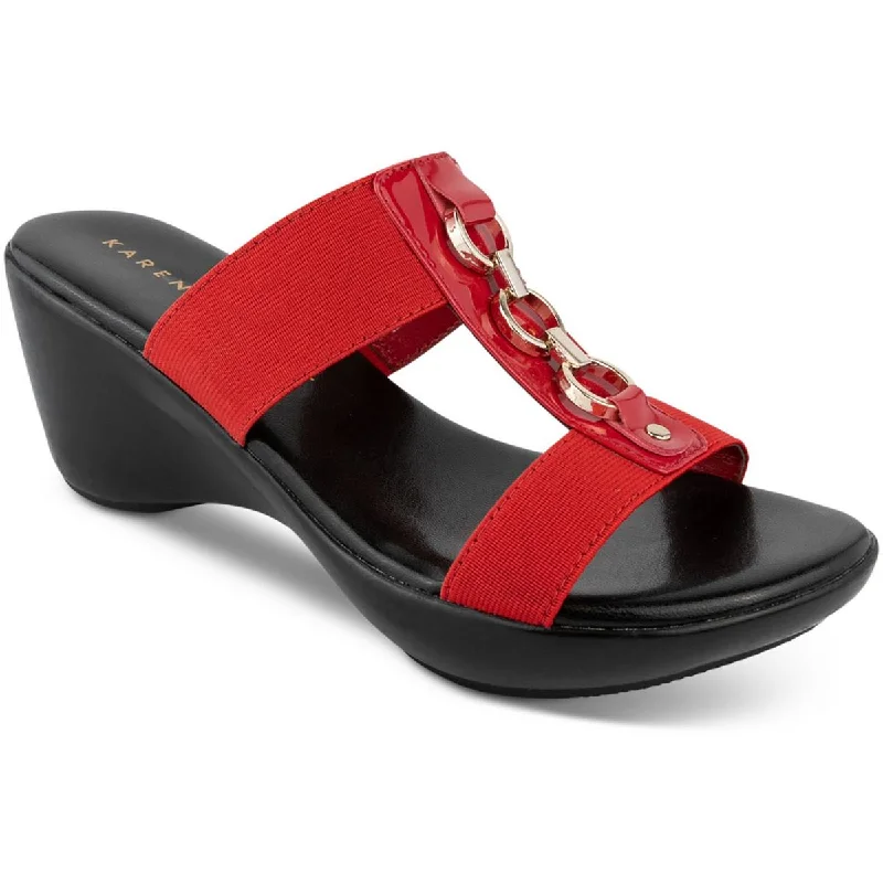 Women's Cork - Soled Espadrille Sandals with a Rope - Trimmed Upper in Navy for a Summer VibeKaren Scott Womens Pimaa Slip On Wedge Wedge Sandals Women's Cork - Soled Espadrille Sandals with a Rope - Trimmed Upper in Navy for a Summer VibeKaren Scott Womens Pimaa Slip On Wedge Wedge Sandals