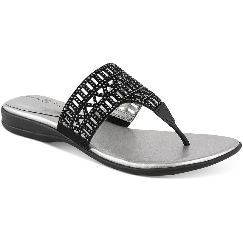 Women's Strappy Gladiator Sandals with Buckle Closures in Tan for a Boho LookKaren Scott Womens Soniya Slip On Flip-Flops Thong Sandals Women's Strappy Gladiator Sandals with Buckle Closures in Tan for a Boho LookKaren Scott Womens Soniya Slip On Flip-Flops Thong Sandals