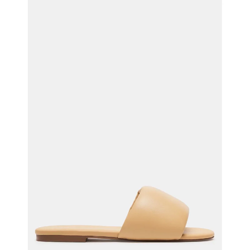cream leather