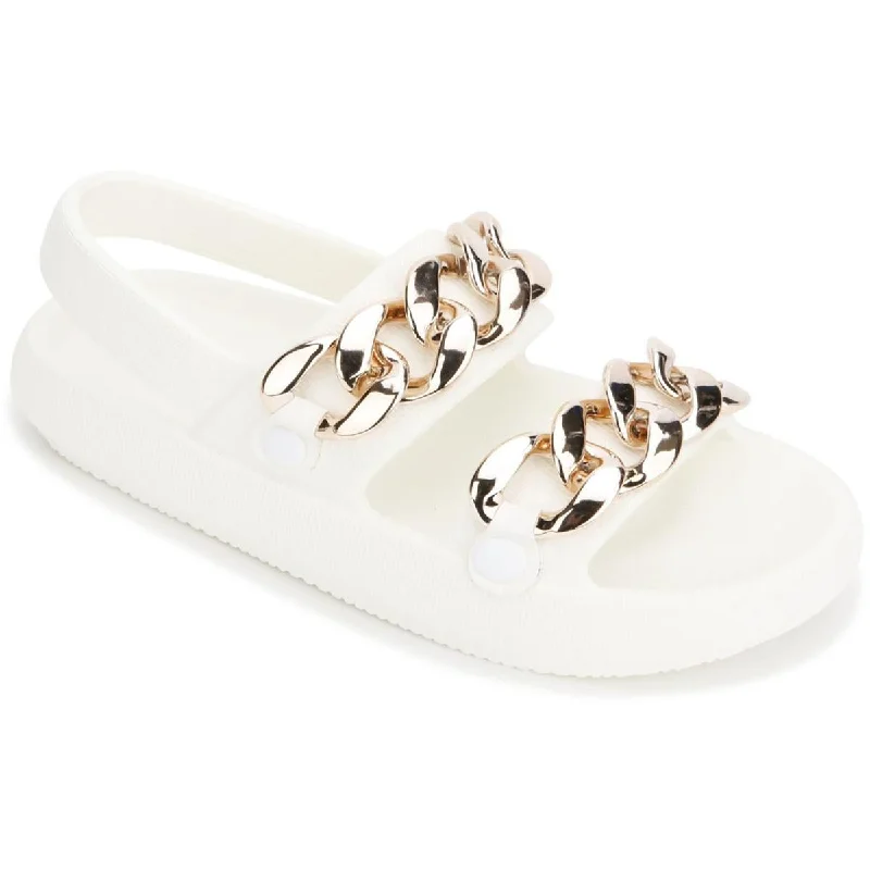 Anti - Slip Women's Sandals with a Grooved Sole in Green for Outdoor AdventuresKenneth Cole Reaction Womens Mello Eva Sling Chain Slingback Flatform Sandals Anti - Slip Women's Sandals with a Grooved Sole in Green for Outdoor AdventuresKenneth Cole Reaction Womens Mello Eva Sling Chain Slingback Flatform Sandals