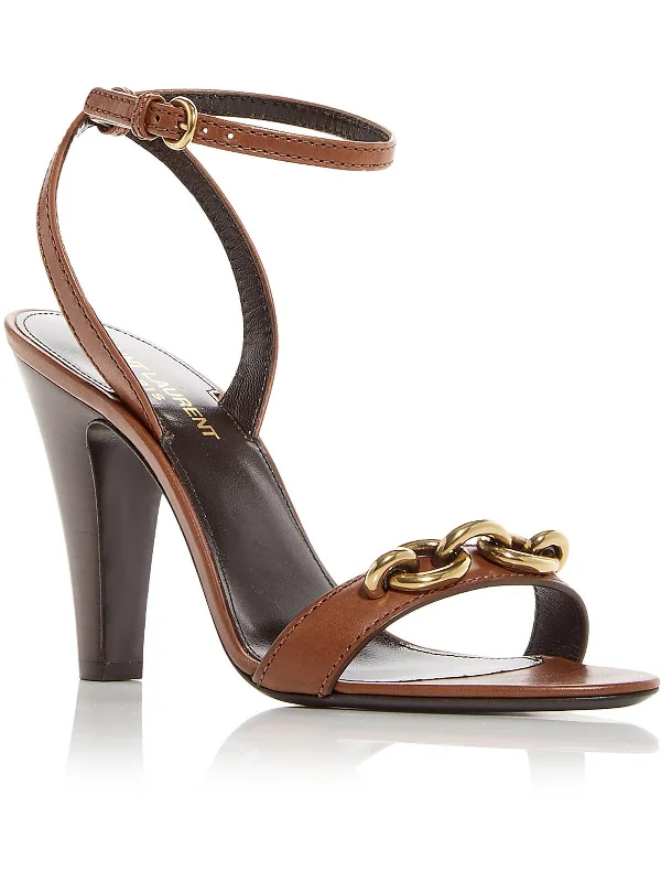 Anti - Slip Women's Sandals with a Grooved Sole in Green for Outdoor AdventuresLE MAILLON Womens Leather Round toe Ankle Strap Anti - Slip Women's Sandals with a Grooved Sole in Green for Outdoor AdventuresLE MAILLON Womens Leather Round toe Ankle Strap