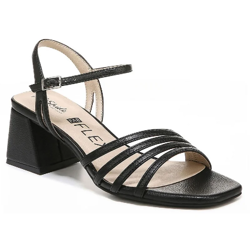 Women's Sandals with a Wedge Heel and a Tassel Detail in Orange for a Trendy LookLifeStride Womens Celebrate Metallic Strappy Heels Women's Sandals with a Wedge Heel and a Tassel Detail in Orange for a Trendy LookLifeStride Womens Celebrate Metallic Strappy Heels