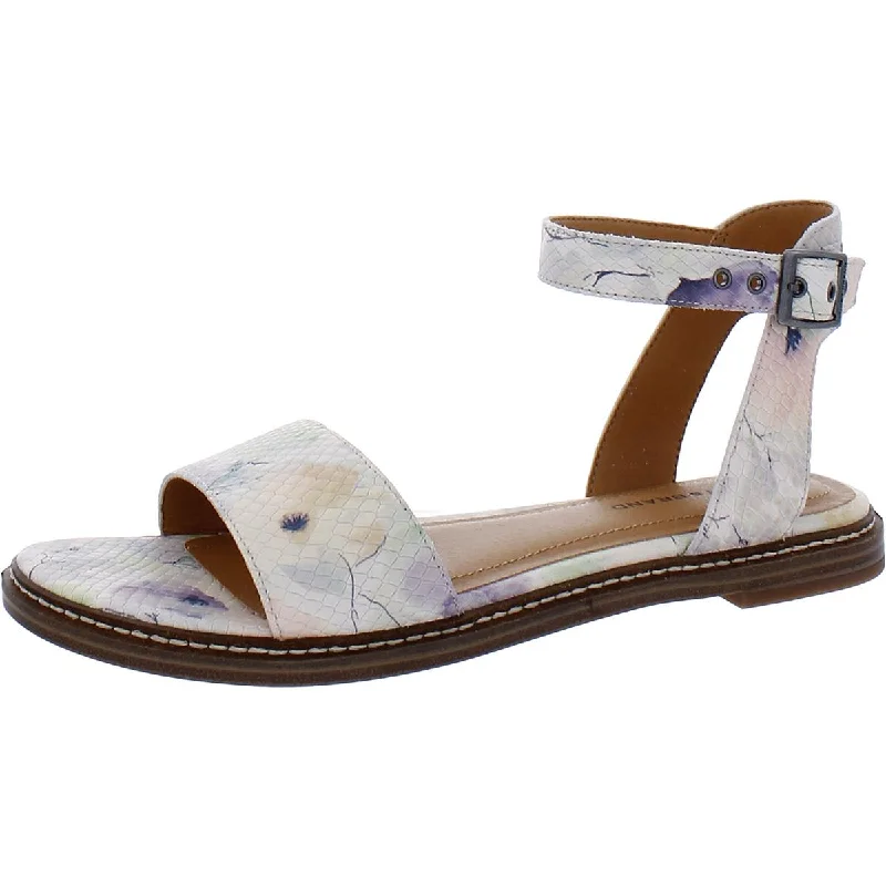 Women's Leather - Strapped Sandals with a Braided Detail in Brown for a Rustic AppealLucky Brand Womens Kimaya Leather Ankle Strap Slide Sandals Women's Leather - Strapped Sandals with a Braided Detail in Brown for a Rustic AppealLucky Brand Womens Kimaya Leather Ankle Strap Slide Sandals