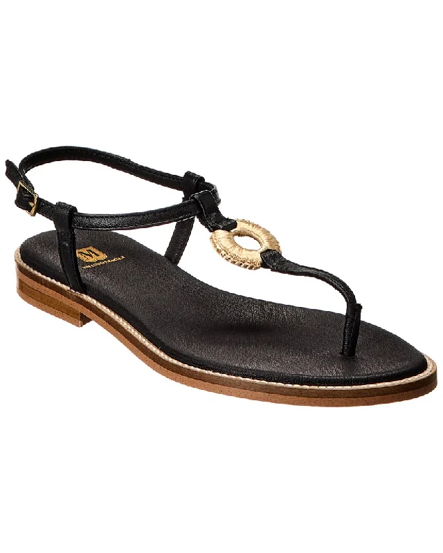 Women's Thong Sandals with a Beaded Design in Multicolor for a Beachy AestheticM by Bruno Magli Jenna Leather Sandal Women's Thong Sandals with a Beaded Design in Multicolor for a Beachy AestheticM by Bruno Magli Jenna Leather Sandal