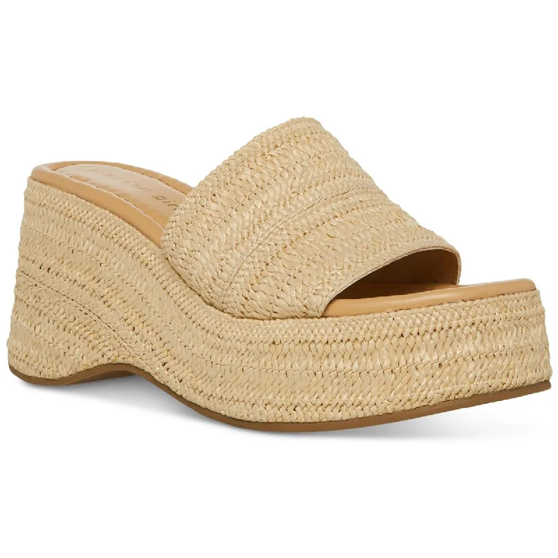 Women's Flat Slide Sandals with a Memory Foam Insole in White for All - Day ComfortMadden Girl Womens Zahara Peep-Toe Espadrille Slide Sandals Women's Flat Slide Sandals with a Memory Foam Insole in White for All - Day ComfortMadden Girl Womens Zahara Peep-Toe Espadrille Slide Sandals